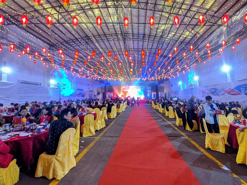 “黨領(lǐng)合作共發(fā)展 眾聚匠心鑄品牌”萬達(dá)業(yè)主題年會隆重舉行